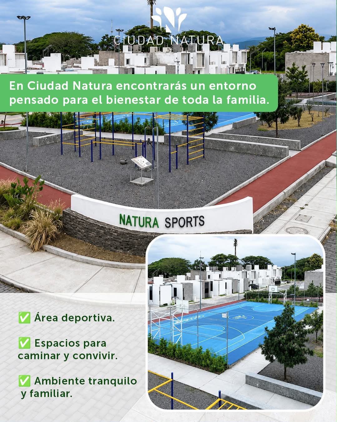 Área deportiva Natura Sports